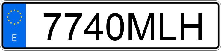 Numer rejestracyjny 7740MLH posiada CUPRA LEON Numer rejestracyjny 7740MLH posiada CUPRA LEON