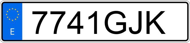 Numer rejestracyjny 7741GJK posiada FORD FOCUS