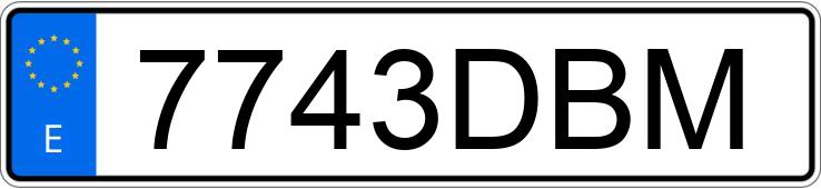 Numer rejestracyjny 7743DBM posiada SUZUKI JIMNY Numer rejestracyjny 7743DBM posiada SUZUKI JIMNY