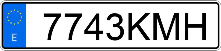 Numer rejestracyjny 7743KMH posiada FORD FIESTA Numer rejestracyjny 7743KMH posiada FORD FIESTA