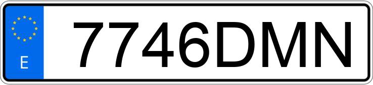Numer rejestracyjny 7746DMN posiada SEAT ALTEA