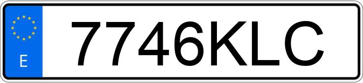 Numer rejestracyjny 7746KLC posiada PEUGEOT 208