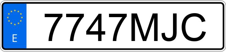 Numer rejestracyjny 7747MJC posiada SKODA OCTAVIA Numer rejestracyjny 7747MJC posiada SKODA OCTAVIA