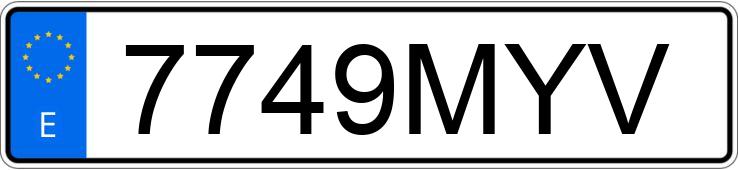 Numer rejestracyjny 7749MYV posiada VOLKSWAGEN GOLF Numer rejestracyjny 7749MYV posiada VOLKSWAGEN GOLF