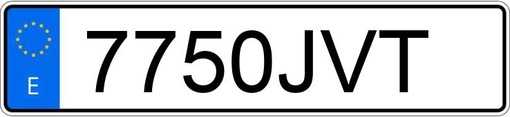 Numer rejestracyjny 7750JVT posiada MERCEDES A (176)