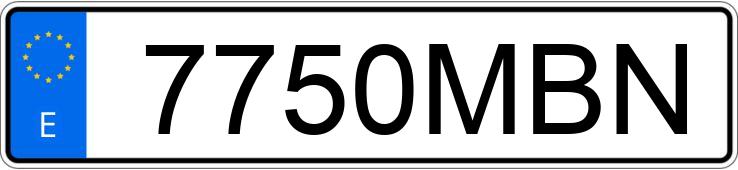 Numer rejestracyjny 7750MBN posiada MERCEDES ACTROS Numer rejestracyjny 7750MBN posiada MERCEDES ACTROS