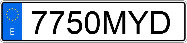 Numer rejestracyjny 7750MYD posiada TOYOTA C-HR Numer rejestracyjny 7750MYD posiada TOYOTA C-HR