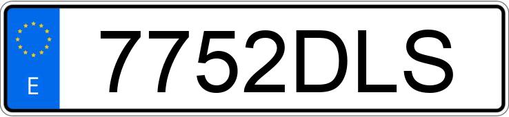 Numer rejestracyjny 7752DLS posiada SEAT LEON Numer rejestracyjny 7752DLS posiada SEAT LEON