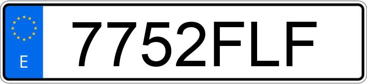 Numer rejestracyjny 7752FLF posiada SEAT LEON Numer rejestracyjny 7752FLF posiada SEAT LEON