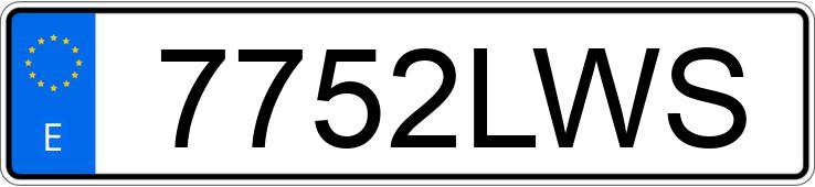 Numer rejestracyjny 7752LWS posiada MASERATI LEVANTE 3.0 D GRANSPORT