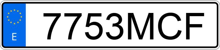 Numer rejestracyjny 7753MCF posiada AUDI A4 Numer rejestracyjny 7753MCF posiada AUDI A4