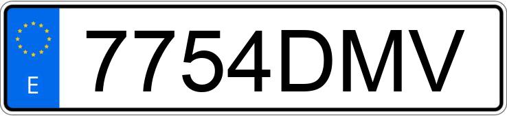 Numer rejestracyjny 7754DMV posiada SEAT LEON Numer rejestracyjny 7754DMV posiada SEAT LEON