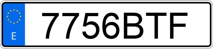 Numer rejestracyjny 7756BTF posiada FIAT PUNTO Numer rejestracyjny 7756BTF posiada FIAT PUNTO