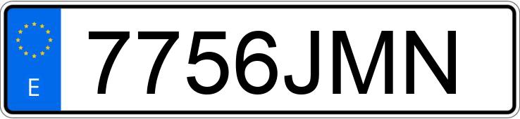 Numer rejestracyjny 7756JMN posiada YAMAHA NMAX