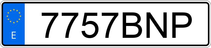 Numer rejestracyjny 7757BNP posiada BMW SERIE 3 Numer rejestracyjny 7757BNP posiada BMW SERIE 3