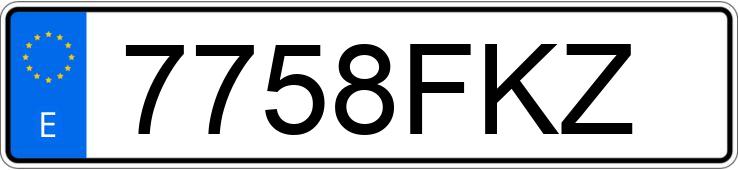 Numer rejestracyjny 7758FKZ posiada AUDI A4 Numer rejestracyjny 7758FKZ posiada AUDI A4