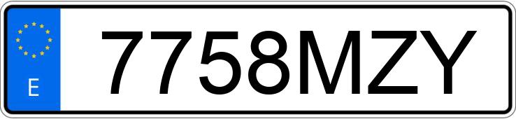 Numer rejestracyjny 7758MZY posiada PEUGEOT 208 Numer rejestracyjny 7758MZY posiada PEUGEOT 208