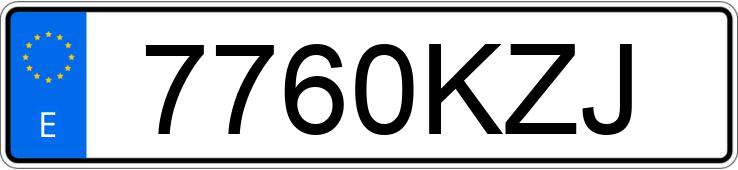 Numer rejestracyjny 7760KZJ posiada FORD KA+ Numer rejestracyjny 7760KZJ posiada FORD KA+