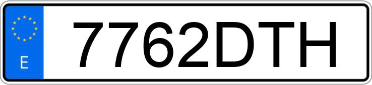 Numer rejestracyjny 7762DTH posiada NISSAN CABSTAR