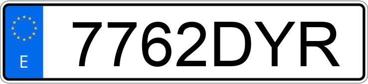 Numer rejestracyjny 7762DYR posiada SEAT TOLEDO Numer rejestracyjny 7762DYR posiada SEAT TOLEDO