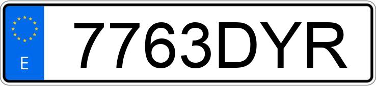 Numer rejestracyjny 7763DYR posiada CITROEN XSARA Numer rejestracyjny 7763DYR posiada CITROEN XSARA