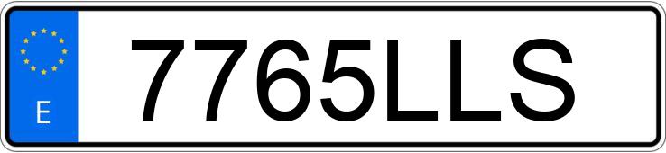Numer rejestracyjny 7765LLS posiada RENAULT KADJAR