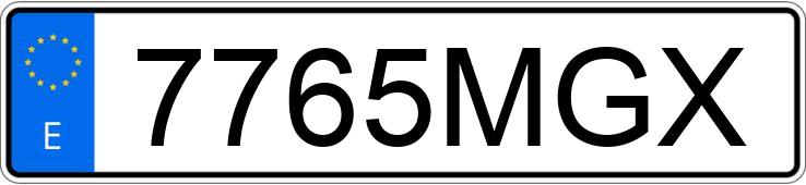 Numer rejestracyjny 7765MGX posiada MERCEDES CLA (117) Numer rejestracyjny 7765MGX posiada MERCEDES CLA (117)