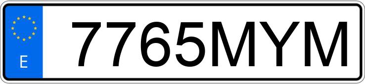 Numer rejestracyjny 7765MYM posiada KIA NIRO