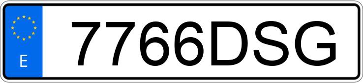 Numer rejestracyjny 7766DSG posiada CITROEN XSARA Numer rejestracyjny 7766DSG posiada CITROEN XSARA