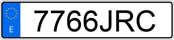 Numer rejestracyjny 7766JRC posiada SSANGYONG/KGM RODIUS