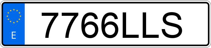 Numer rejestracyjny 7766LLS posiada RENAULT CAPTUR