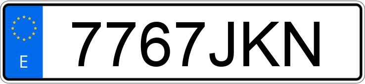 Numer rejestracyjny 7767JKN posiada OPEL INSIGNIA