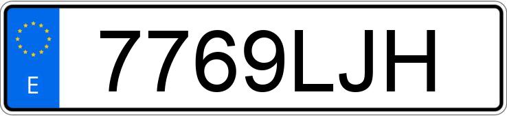 Numer rejestracyjny 7769LJH posiada TOYOTA AYGO Numer rejestracyjny 7769LJH posiada TOYOTA AYGO