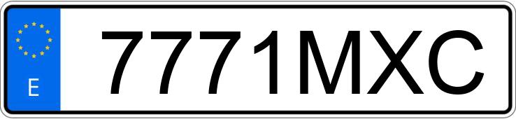 Numer rejestracyjny 7771MXC posiada FORD PUMA