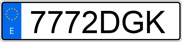 Numer rejestracyjny 7772DGK posiada MERCEDES A (168-169) Numer rejestracyjny 7772DGK posiada MERCEDES A (168-169)