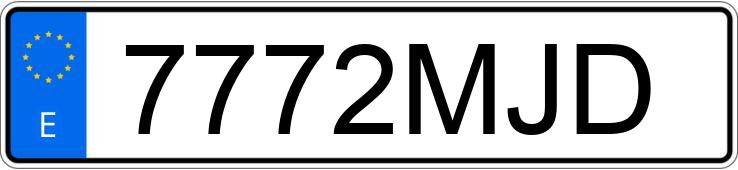 Numer rejestracyjny 7772MJD posiada VOLVO V60 Numer rejestracyjny 7772MJD posiada VOLVO V60