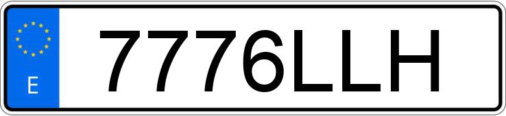 Numer rejestracyjny 7776LLH posiada FORD TRANSIT COURIER