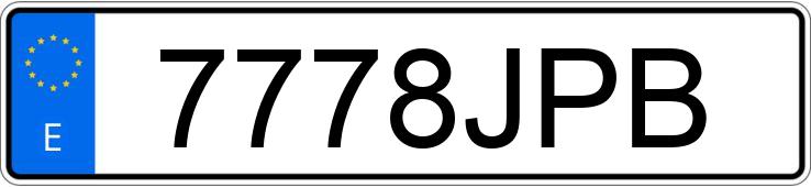Numer rejestracyjny 7778JPB posiada DACIA DOKKER Numer rejestracyjny 7778JPB posiada DACIA DOKKER