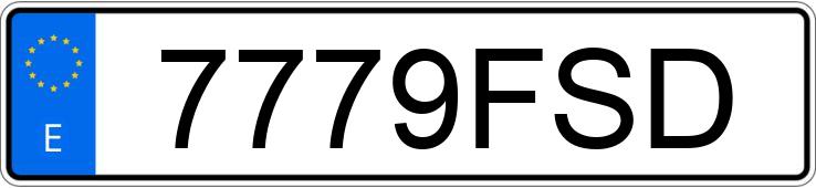 Registreringsnummer7779FSD har RENAULT LAGUNA Registreringsnummer7779FSD har RENAULT LAGUNA