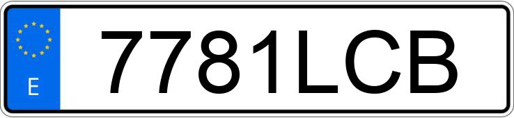 Numer rejestracyjny 7781LCB posiada MAZDA CX-5