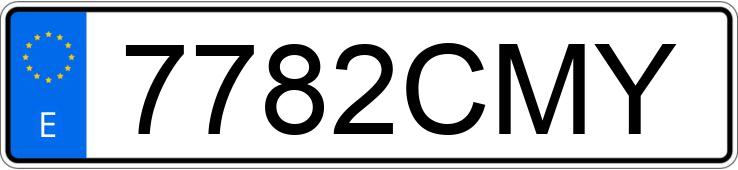 Numer rejestracyjny 7782CMY posiada RENAULT CLIO Numer rejestracyjny 7782CMY posiada RENAULT CLIO