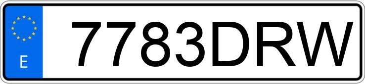 Numer rejestracyjny 7783DRW posiada FORD FOCUS Numer rejestracyjny 7783DRW posiada FORD FOCUS