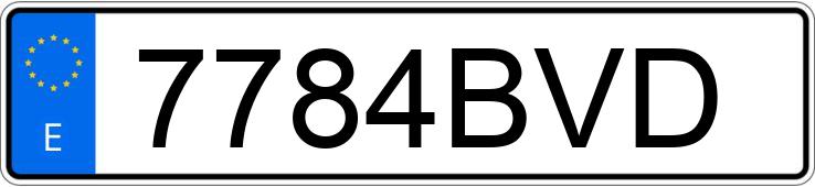 Numer rejestracyjny 7784BVD posiada MERCEDES S (220-221) Numer rejestracyjny 7784BVD posiada MERCEDES S (220-221)