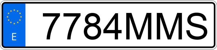 Numer rejestracyjny 7784MMS posiada FORD PUMA