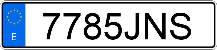 Numer rejestracyjny 7785JNS posiada FIAT DOBLO CARGO Numer rejestracyjny 7785JNS posiada FIAT DOBLO CARGO