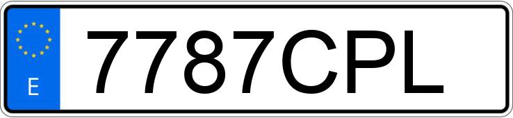Numer rejestracyjny 7787CPL posiada CITROEN XSARA Numer rejestracyjny 7787CPL posiada CITROEN XSARA