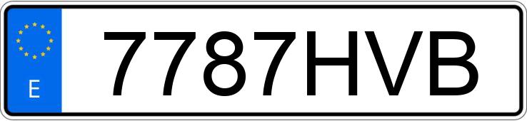 Numer rejestracyjny 7787HVB posiada VOLVO V40 CROSS COUNTRY