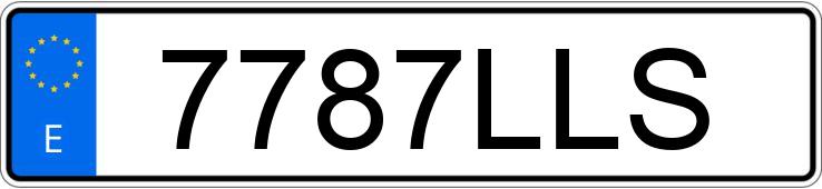 Numer rejestracyjny 7787LLS posiada BMW X3 Numer rejestracyjny 7787LLS posiada BMW X3