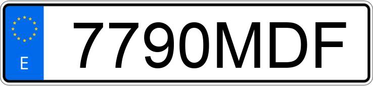 Numer rejestracyjny 7790MDF posiada MERCEDES GLC (254) Numer rejestracyjny 7790MDF posiada MERCEDES GLC (254)