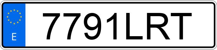 Numer rejestracyjny 7791LRT posiada CITROEN BERLINGO